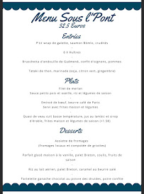 Menu Sous L'Pont Page 6