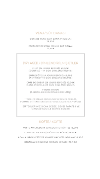 Menu Anatolia Steakhouse Nogent-sur-Oise Page 4