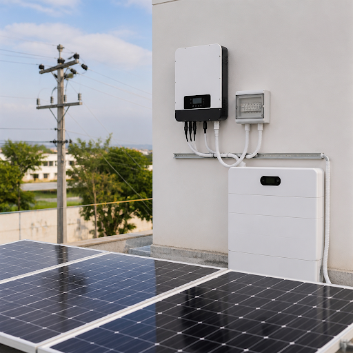 Looking for a smarter way to cut electricity bills without losing grid backup? Our hybrid solar s… post image