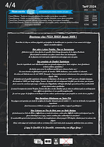 Menu Pizza Jenzo Page 1