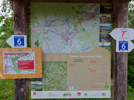 Informationstafel Wanderungen