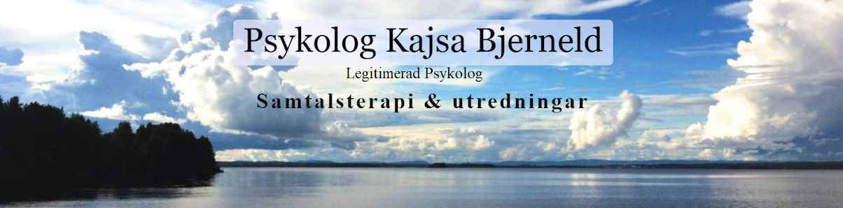 Psykolog Kajsa Bjerneld Rundelsgränd 2A, 753 12 Uppsala, Sverige