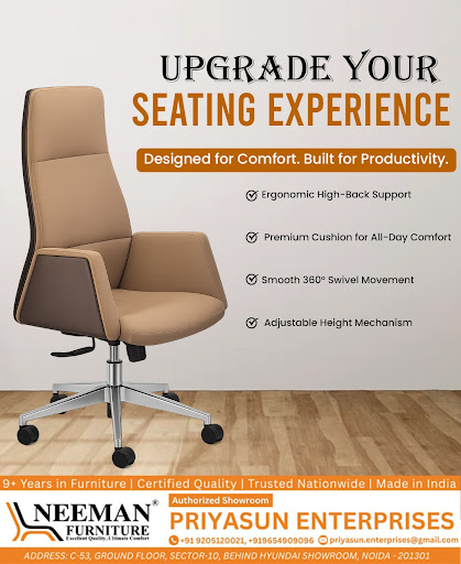 𝐔𝐩𝐠𝐫𝐚𝐝𝐞 𝐲𝐨𝐮𝐫 𝐬𝐞𝐚𝐭𝐢𝐧𝐠 𝐞𝐱𝐩𝐞𝐫𝐢𝐞𝐧𝐜𝐞 𝐰𝐢𝐭𝐡 𝐜𝐨𝐦𝐟𝐨𝐫𝐭 & 𝐬𝐭𝐲𝐥𝐞!… post image