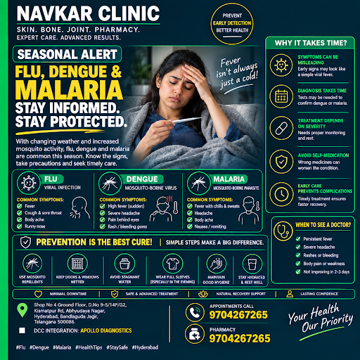 Seasonal Health Alert: Fever isn't always just a cold! 🤒 post image