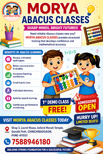 MORYA ABACUS CLASSES post image