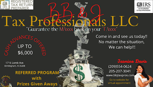 BB&J Tax Professionals LLC Logo
