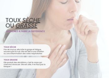 Vous toussez mais impossible de savoir quel traitement prendre ? La première étape, c'est de reconnaître votre type de toux ! 💡

⚠️ L'erreur à ne pas faire ? Prendre le mauvais traitement. Un sirop pour toux sèche sur une toux grasse (ou l'inverse) peut ralentir votre guérison.
Quelques réflexes simples pour vous soulager :
 🍯 Miel et boissons chaudes pour apaiser la gorge
 💨 Aérez votre intérieur chaque jour
 💧 Buvez beaucoup pour fluidifier les sécrétions

👉 En cas de doute, votre pharmacien saura vous orienter vers le traitement adapté à votre type de toux.

#Toux #Santé #BonsRéflexes #Pharmacie #Conseil #Hiver
