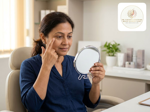 Noticing early fine lines on your forehead, around your eyes, or between your brows? These may be… post image