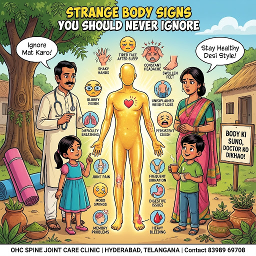 Kya aap jaante hain ki aapka body aapse baat karta hai? Kabhi haath kaanpna, kabhi raat ko pasina… post image