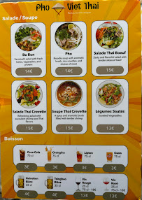 Menu Pho Viet Thai Page 2