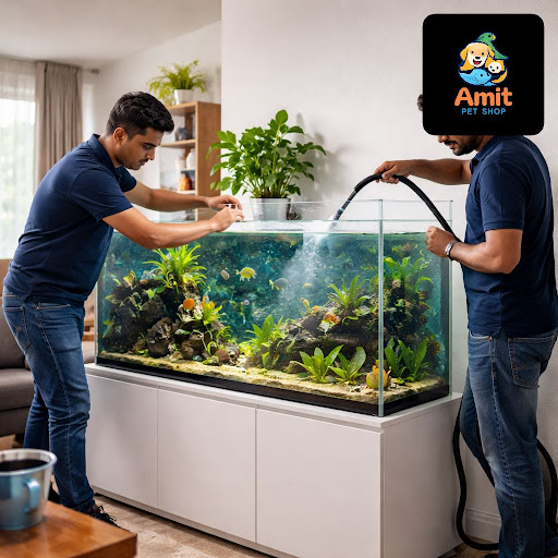 Bring the calming beauty of underwater life into your home or office with custom aquarium setups… post image