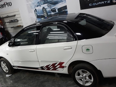 Half car wraps BLACK COLOUR stricker post image
