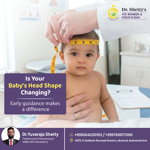 A baby's head continues to develop during the first few months of life.  post image