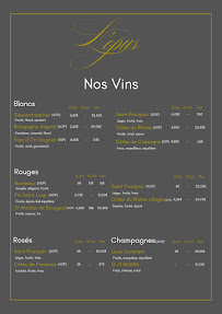 Menu L’Opus – Bruschettas & Salades maison Page 1