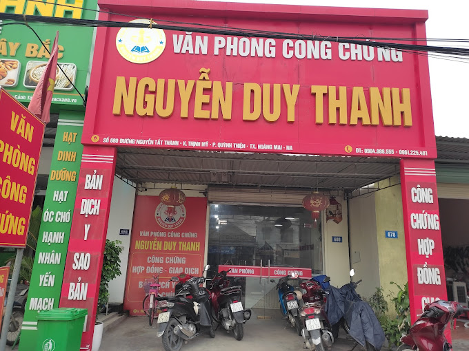 Văn Phòng Công Chứng Nguyễn Duy Thanh