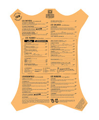 Menu Restaurant La Boucherie Page 1