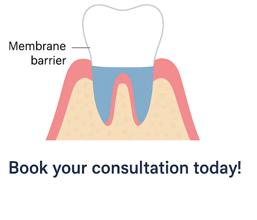 Guided Tissue Regeneration at Happy Tooth Dental Care and Diagnostic Centre