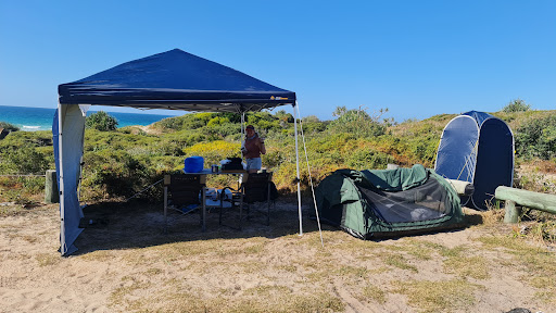 Myrtella camping area, Nine Mile Beach