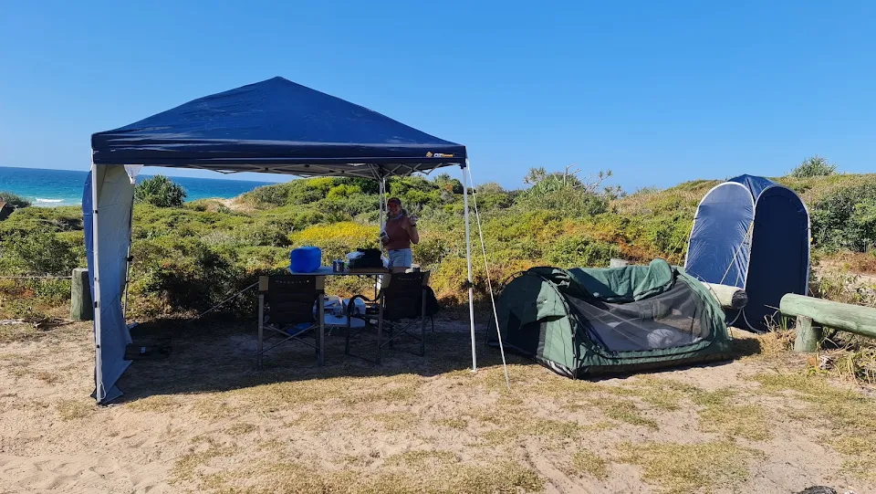 Myrtella camping area, Nine Mile Beach photo