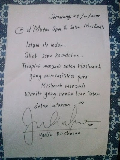 Photos of d'Mutia Spa & Salon Muslimah