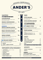 Photo n°46 de Ander's Hamburger à Gagny (Restaurant de hamburgers)