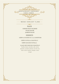 Menu Chez Chris Page 7