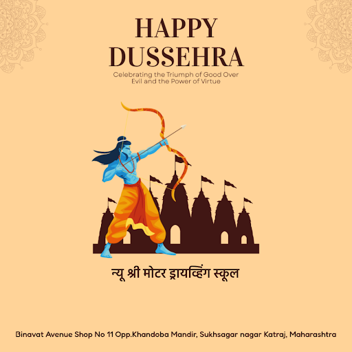 Happy Dussehra from Sukhsagar nagar Katraj! May the victory of good over evil bring joy and prosp… post image