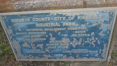 Bledsoe County Industrial Park Historic Marker