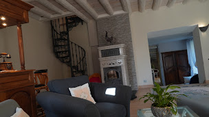 Photo n°42 de Au Coq Bleu, maison et chambres d'hôtes à Mareugheol (Restaurant)