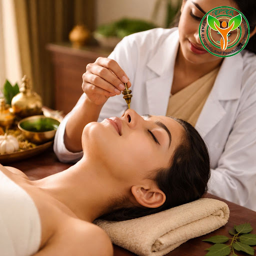 Breathe easier and feel lighter with Nasya Karma at Apar Ayurveda and Panchakarma Hospital in Nag…