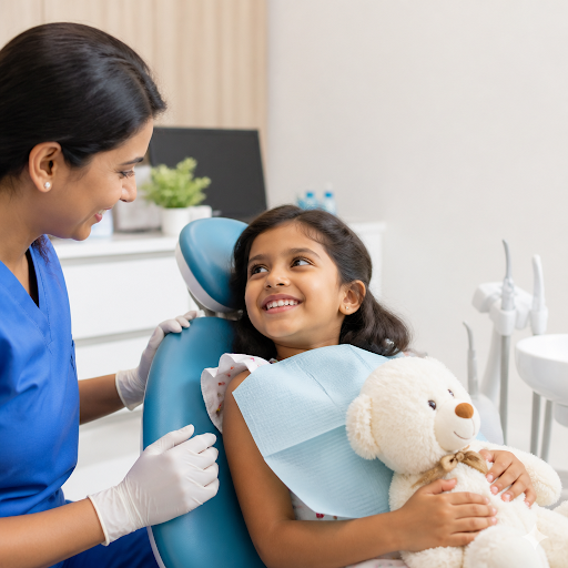 Is your child nervous about visiting the dentist? At Aura Dental Care in Kavadiguda, Hyderabad, o… post image