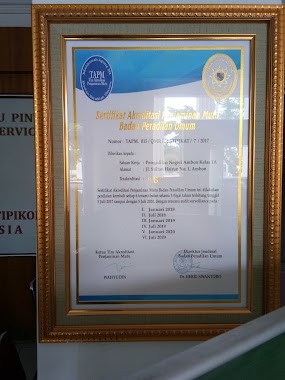 Pengadilan Negeri Ambon, Author: abdul affandi