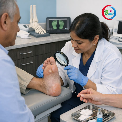 Living with diabetes means extra care for your feet. At Shifa Clinic Hydernagar in Kukatpally, Hy… post image