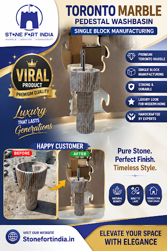 ✨ Elevate Your Bathroom with Luxury Stone Art ✨ post image