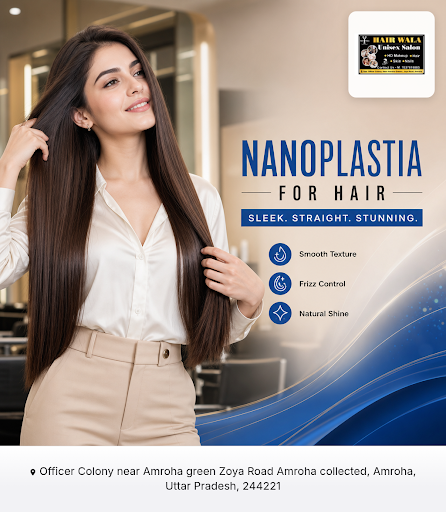 Experience the latest innovation in hair care at Hair wala unisex salon with our Nanoplastia trea… post image