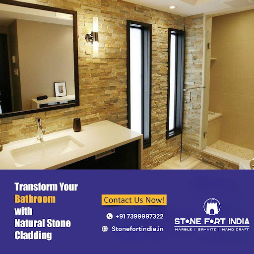 🚿💎🏠 Want to transform your bathroom into a natural paradise? Stone Fort India has got you covered… post image