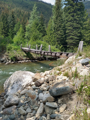 Downton Creek Plank Bridge Gallery - Canada