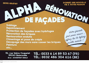 Photo n°2 de Alpha Renovation De Facades à Valenciennes (Façadier)