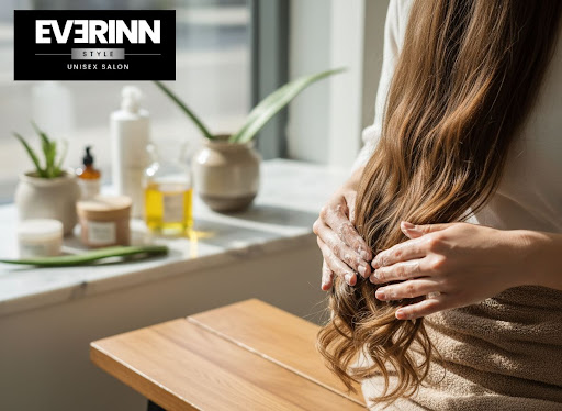 Struggling with dry, frizzy or damaged hair? At Everinn Style Unisex Salon in Sector 66, Gurugram… post image