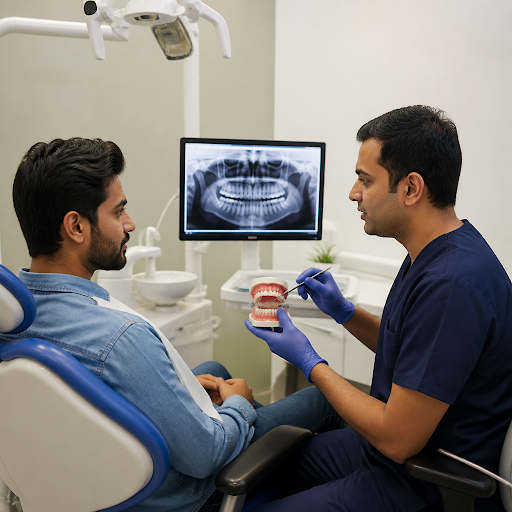 Feeling nervous about a dental visit? At Raj Dental Clinic in Bairhana, Prayagraj, our experience… post image