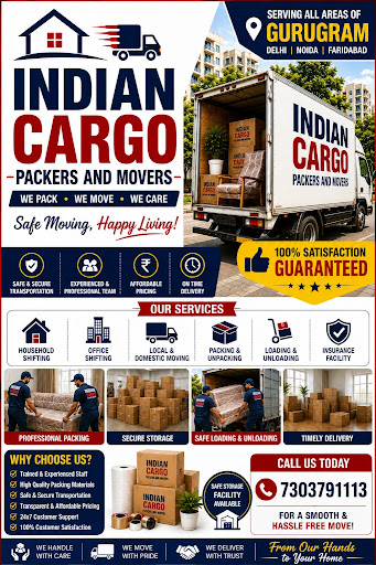 Indian Cargo Packers And Movers provides professional packing and moving services in Gurugram Sec… post image