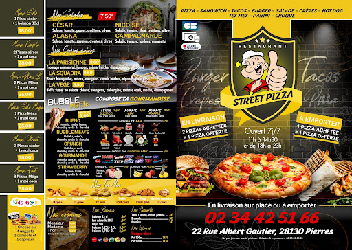 Street pizza