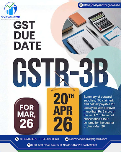 🚨 GST DUE DATE ALERT – GSTR-3B 🚨 post image