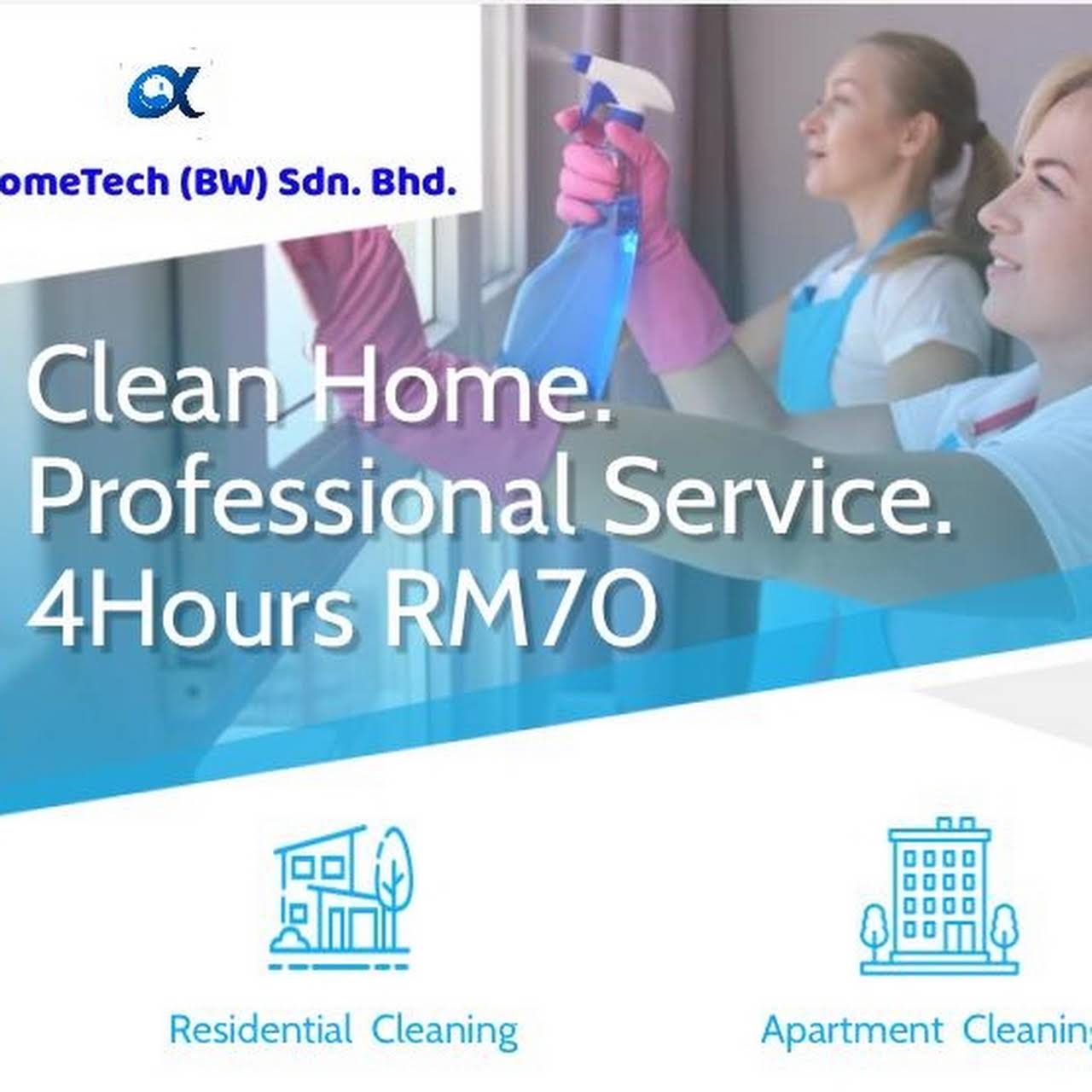 Alpha Home Tech Bw Sdn Bhd House Cleaning Service In Taman Pauh Jaya