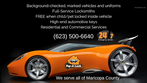 Pop-A-Lock Locksmiths of Peoria Logo