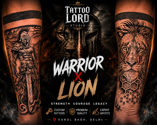 ⚔️🦁 Warrior X Lion Tattoo 🦁⚔️ post image