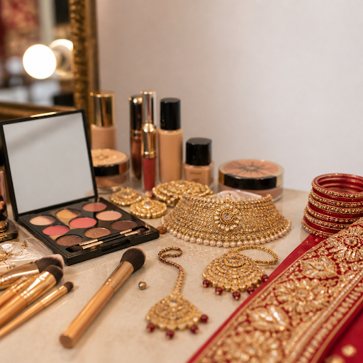 Planning a Gujarati wedding in Surat and want a timeless, royal bridal look? At Kumkum bridal mak… post image