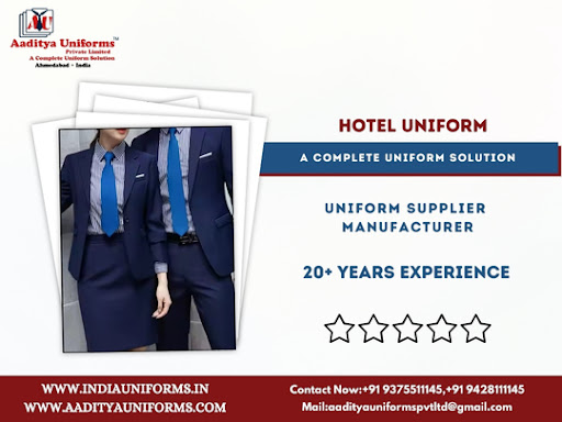Hotel Uniform Available At Aaditya Uniforms post image