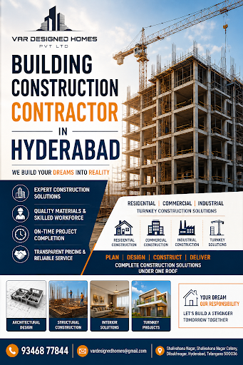 Trusted Building Construction Contractor in Hyderabad | Residential & Commercial Construction post image