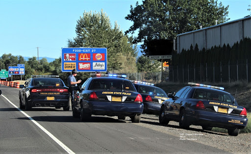 Oregon State Police - Central Point Location Logo